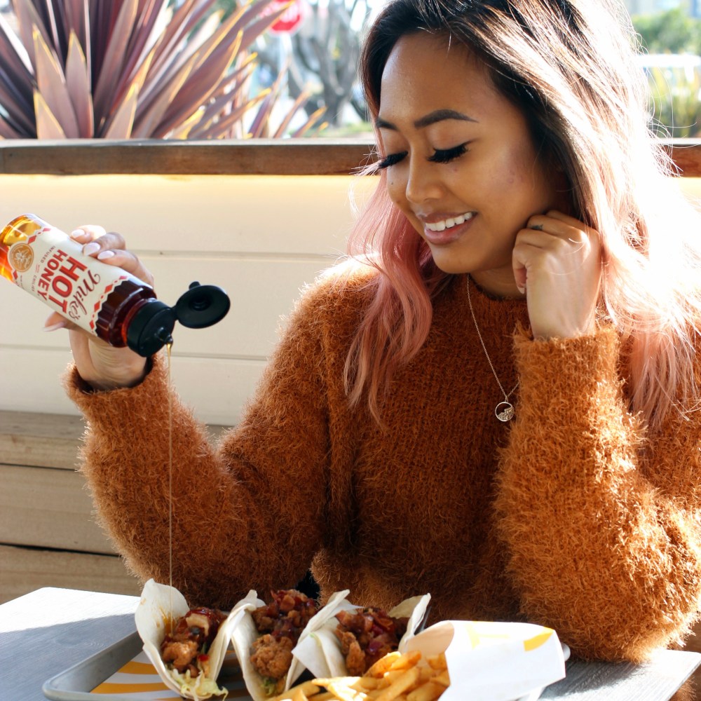 DandyEats-MikesHotHoney-StarbirdChicken-spicytacos