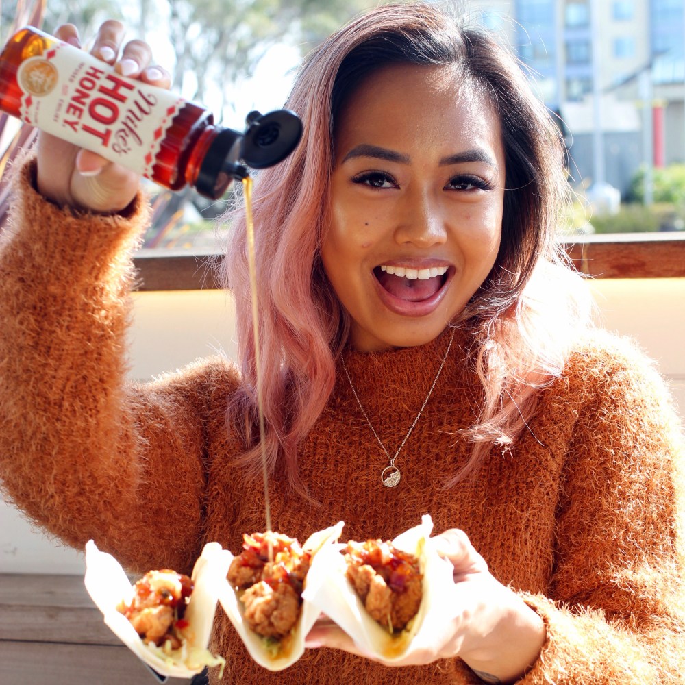 DandyEats-MikesHotHoney-StarbirdChicken-tacos